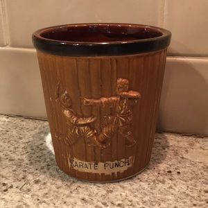 Vintage Otagiri "Karate Punch" Tiki Mug